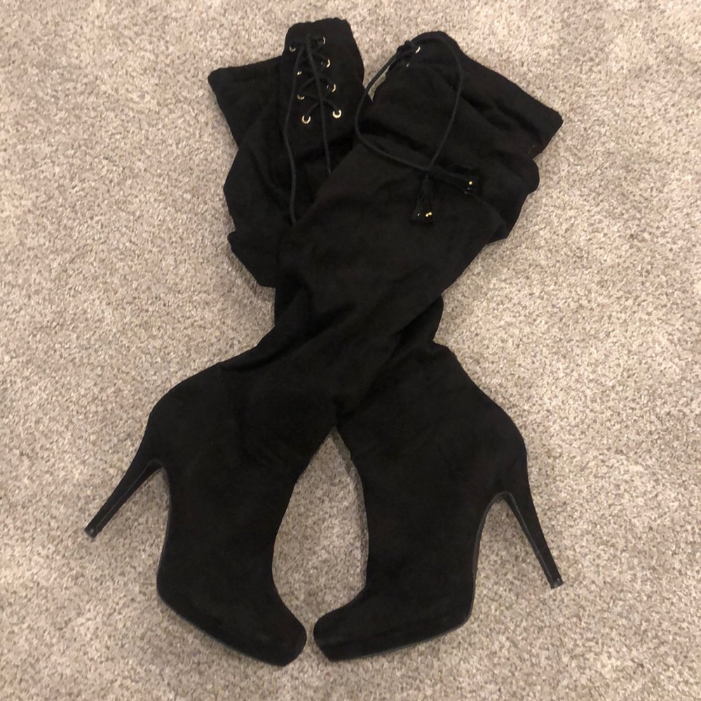 Thalia knee high boots size 6 cosplay